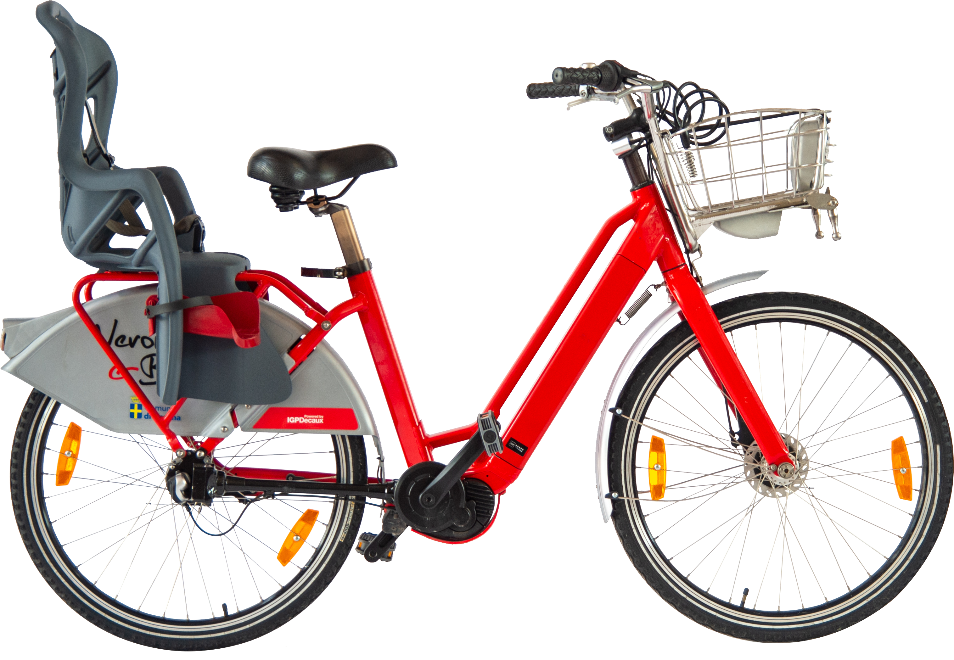 ELECTRIC BIKE WITH CHILD SEAT